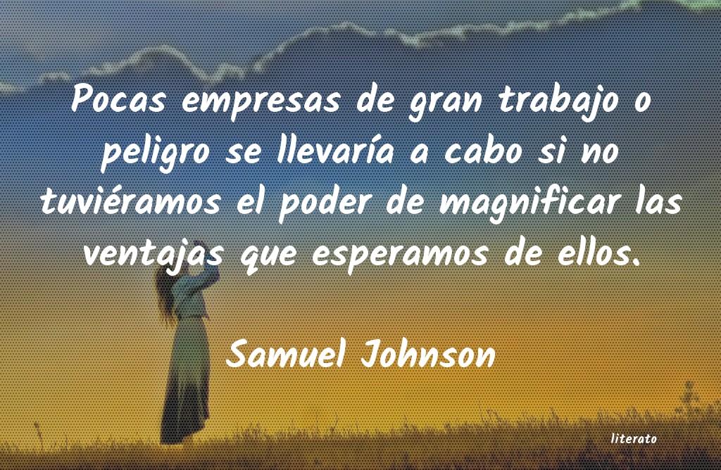 Frases de Samuel Johnson