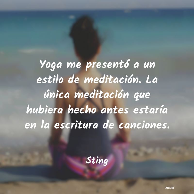 Frases de Sting