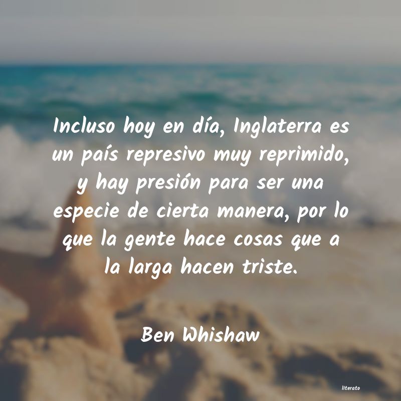 Frases de Ben Whishaw