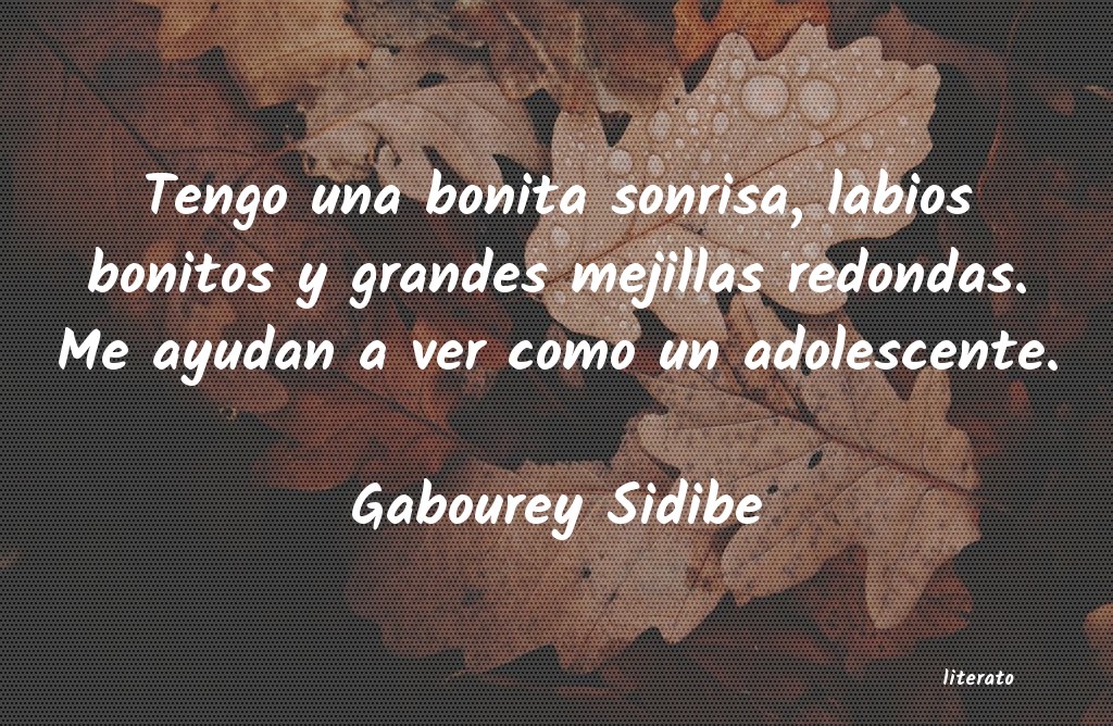 Frases de Gabourey Sidibe