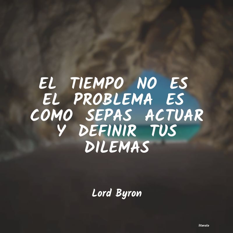 frases de Lord Byron