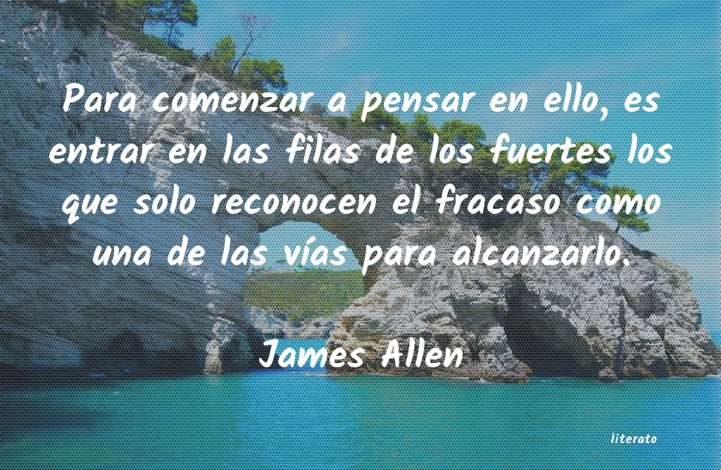 Frases de James Allen