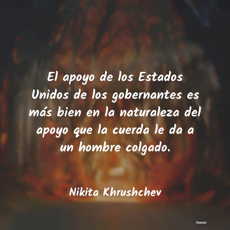 frases de Nikita Khrushchev