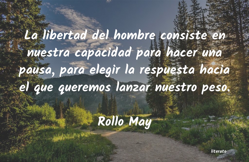 Frases de Rollo May