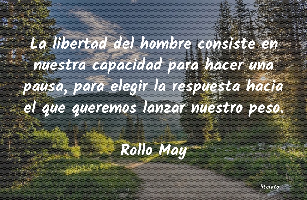 frases de Rollo May