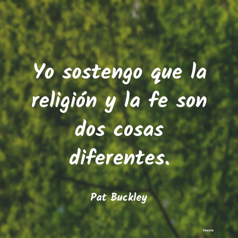 Frases de Pat Buckley