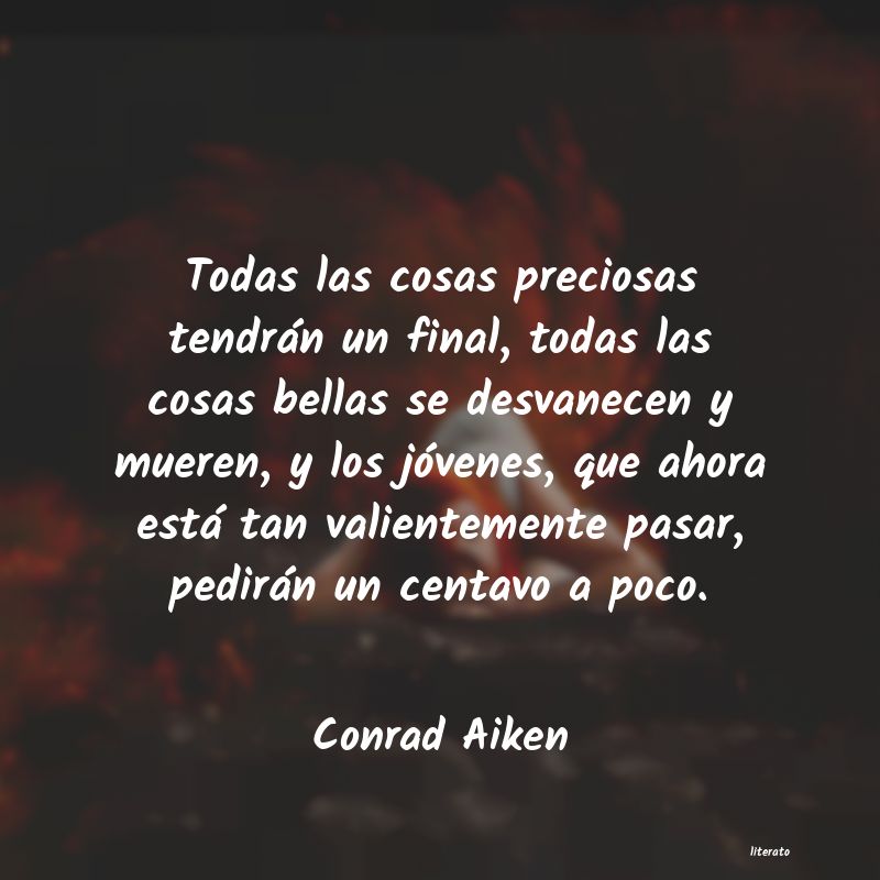 Frases de Conrad Aiken