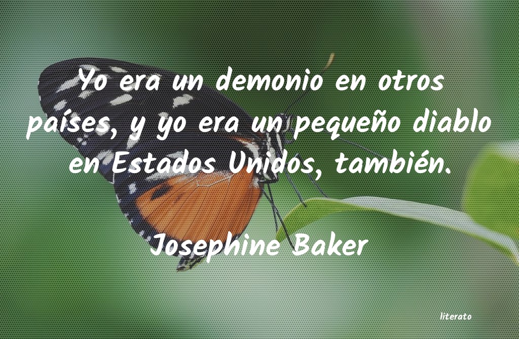 Frases de Josephine Baker