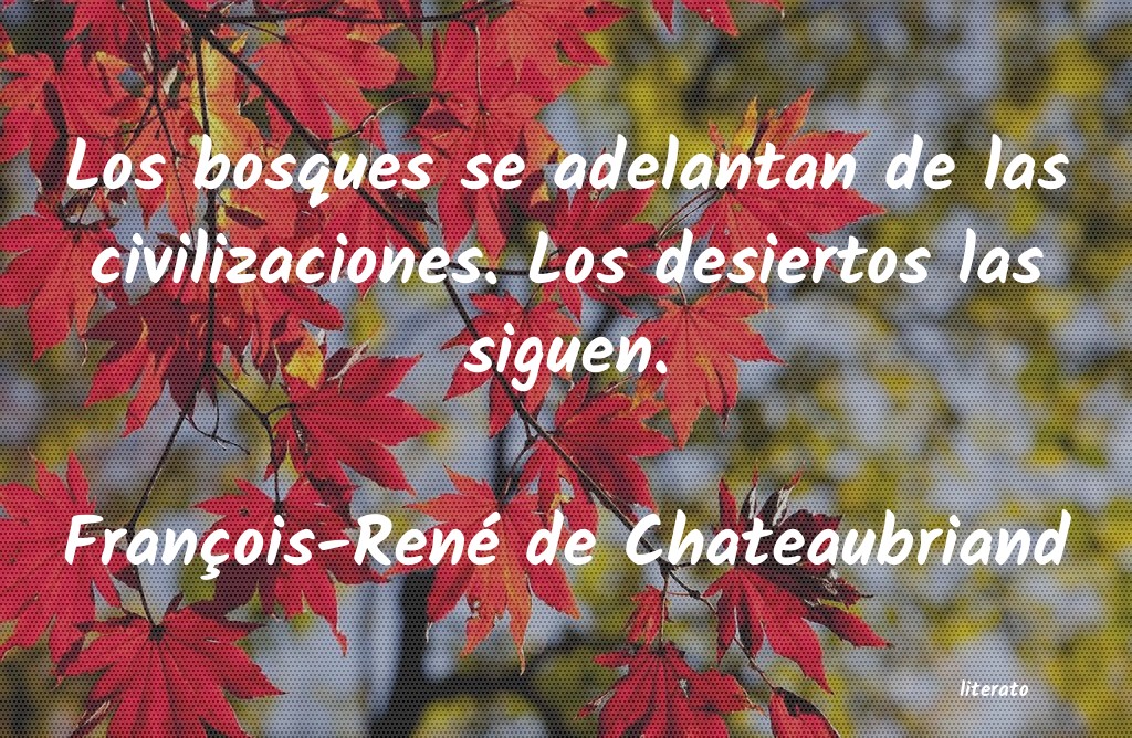frases de FranÃ§ois-RenÃ© de Chateaubriand