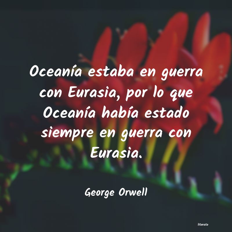 frases de George Orwell