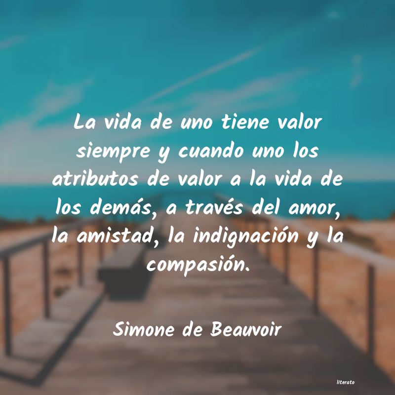 frases de Simone de Beauvoir