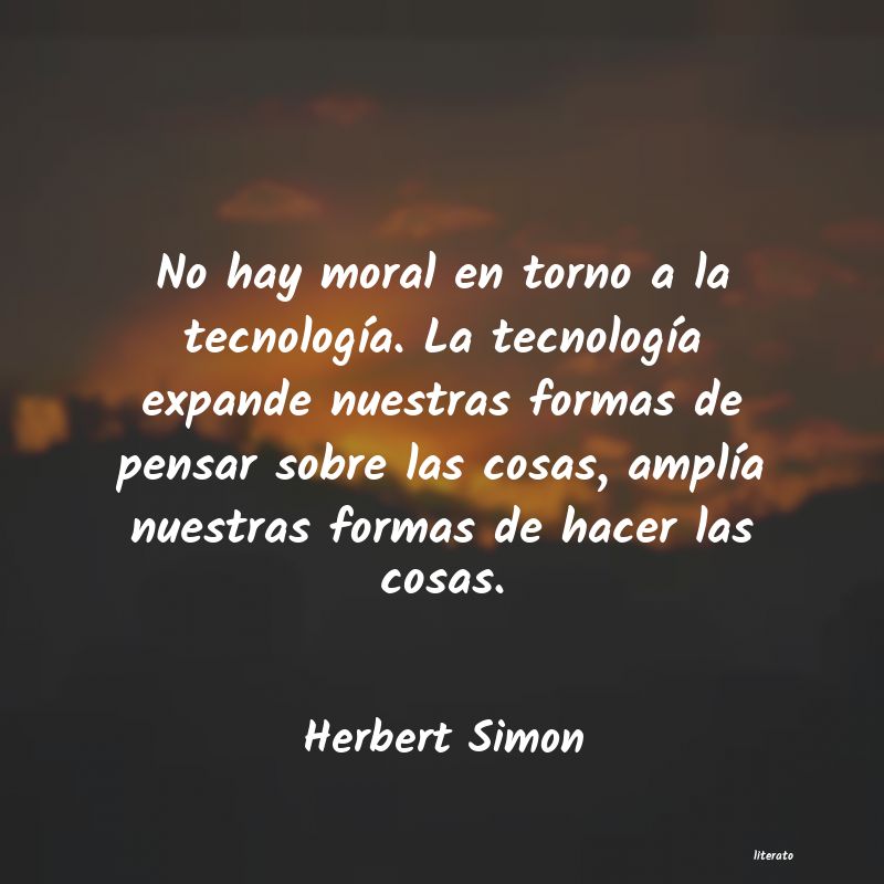 frases de Herbert Simon