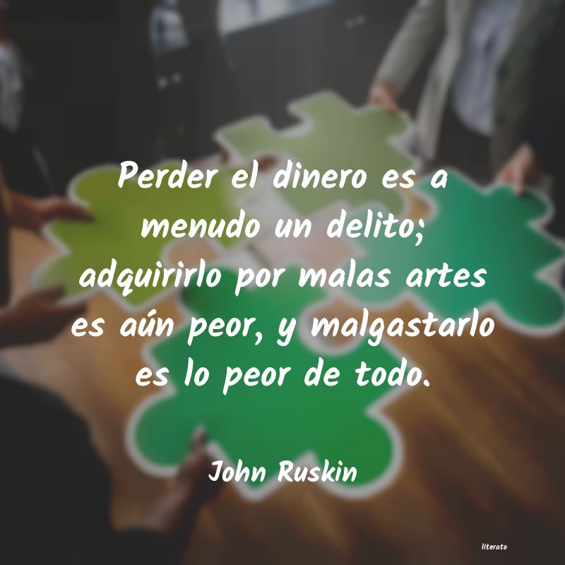 Frases de John Ruskin