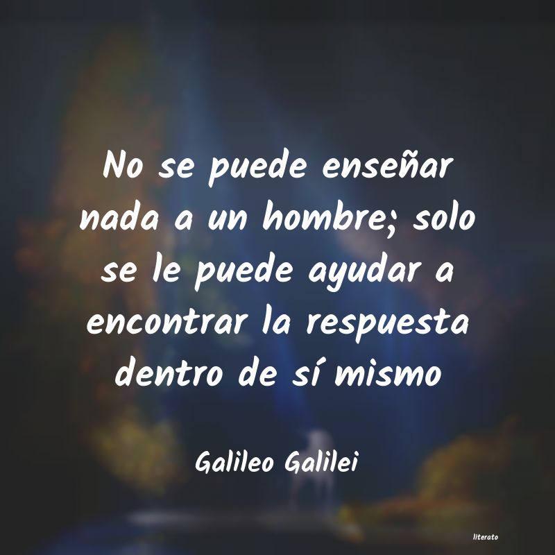 Frases de Galileo Galilei