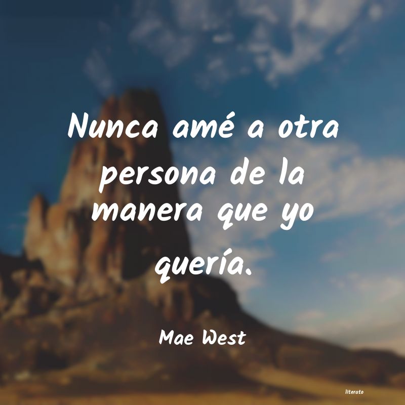 Frases de Mae West