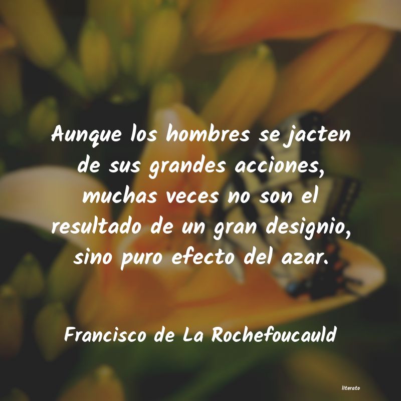 frases de Francisco de La Rochefoucauld