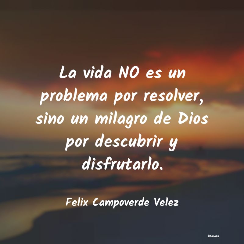 Frases de Felix Campoverde Velez