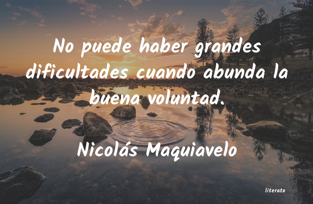 frases de Nicolás Maquiavelo