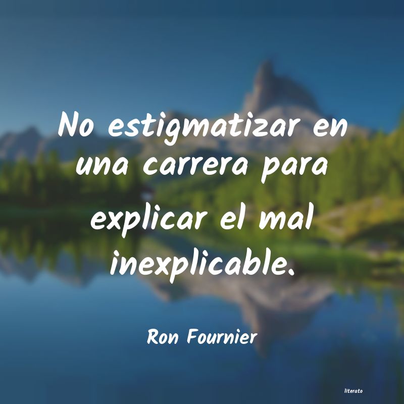 frases de Ron Fournier