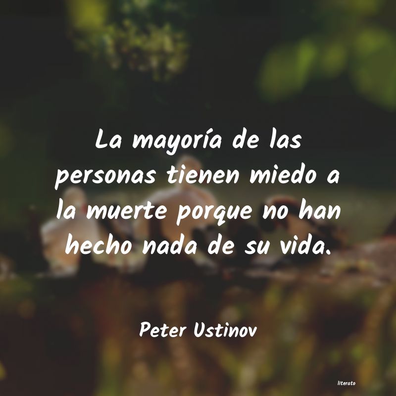 Frases de Peter Ustinov