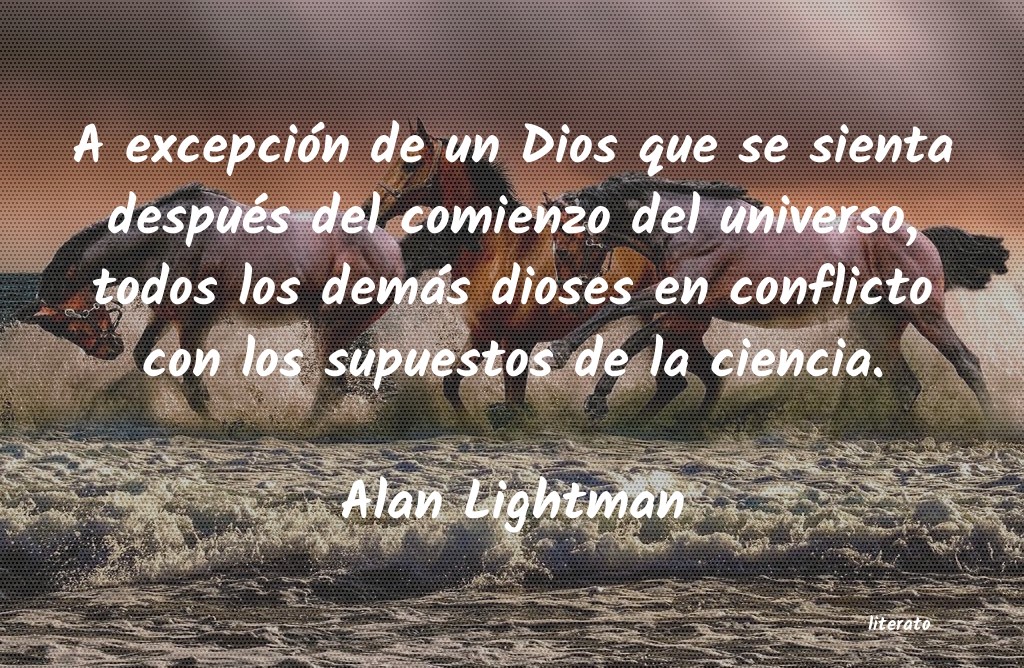 Frases de Alan Lightman