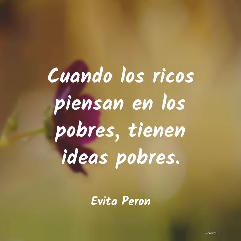 Frases de Evita Peron