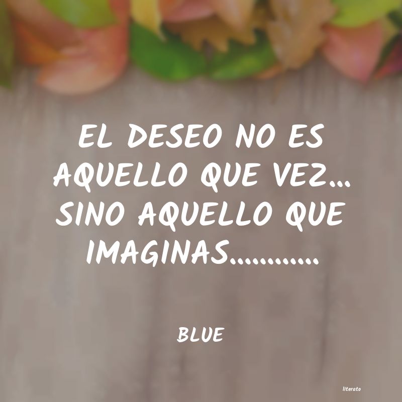 Frases de BLUE