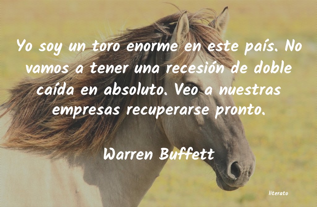 Frases de Warren Buffett