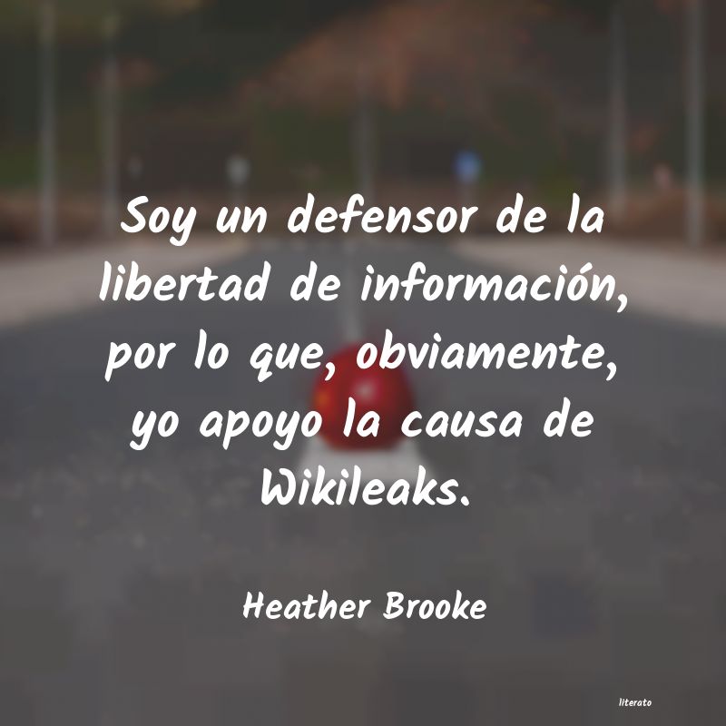 Frases de Heather Brooke