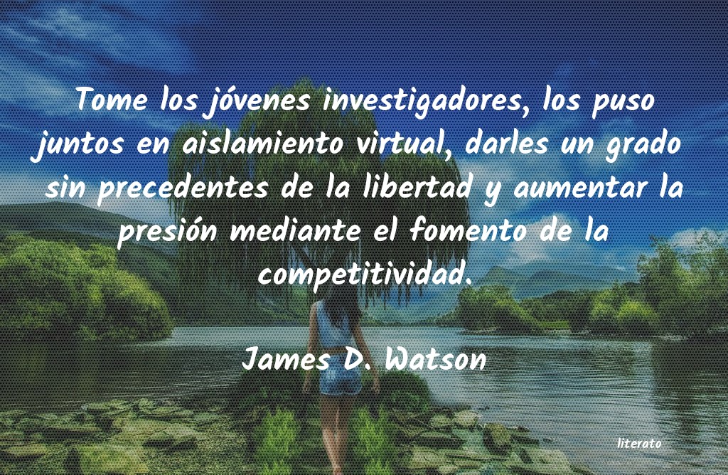 frases de James D. Watson
