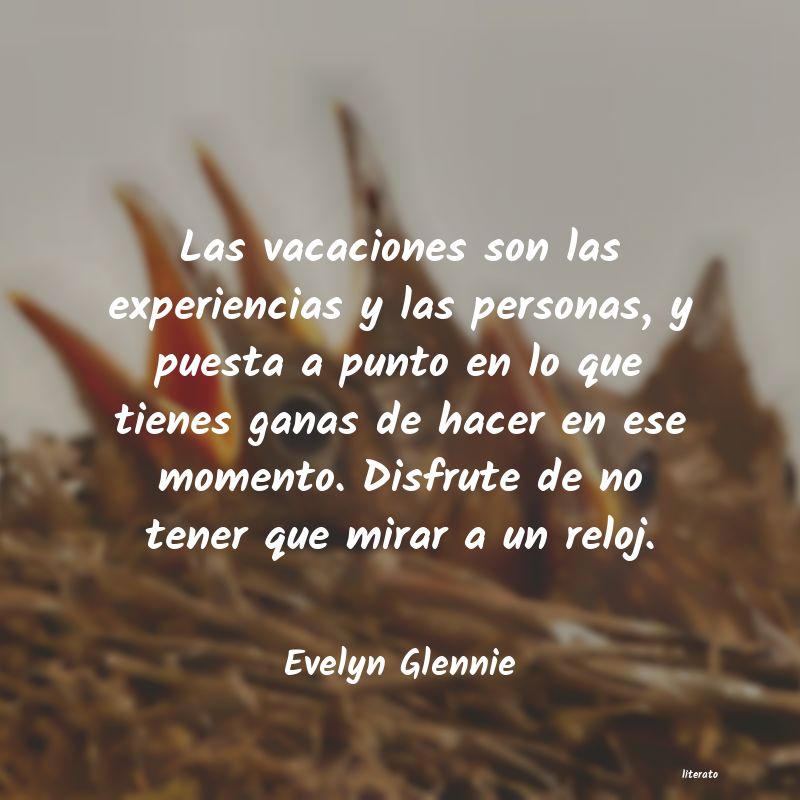 Frases de Evelyn Glennie