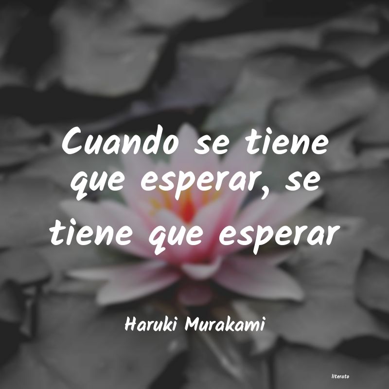 frases de Haruki Murakami