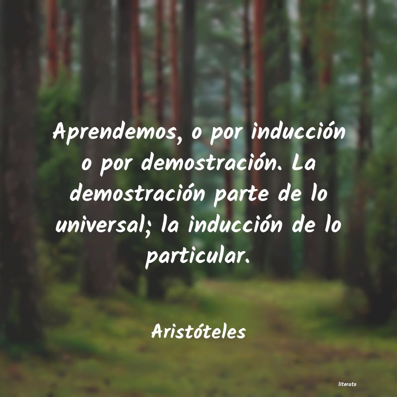 Frases de Aristóteles