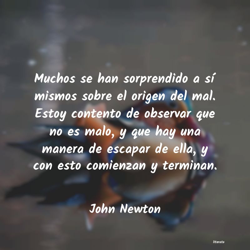 frases de John Newton