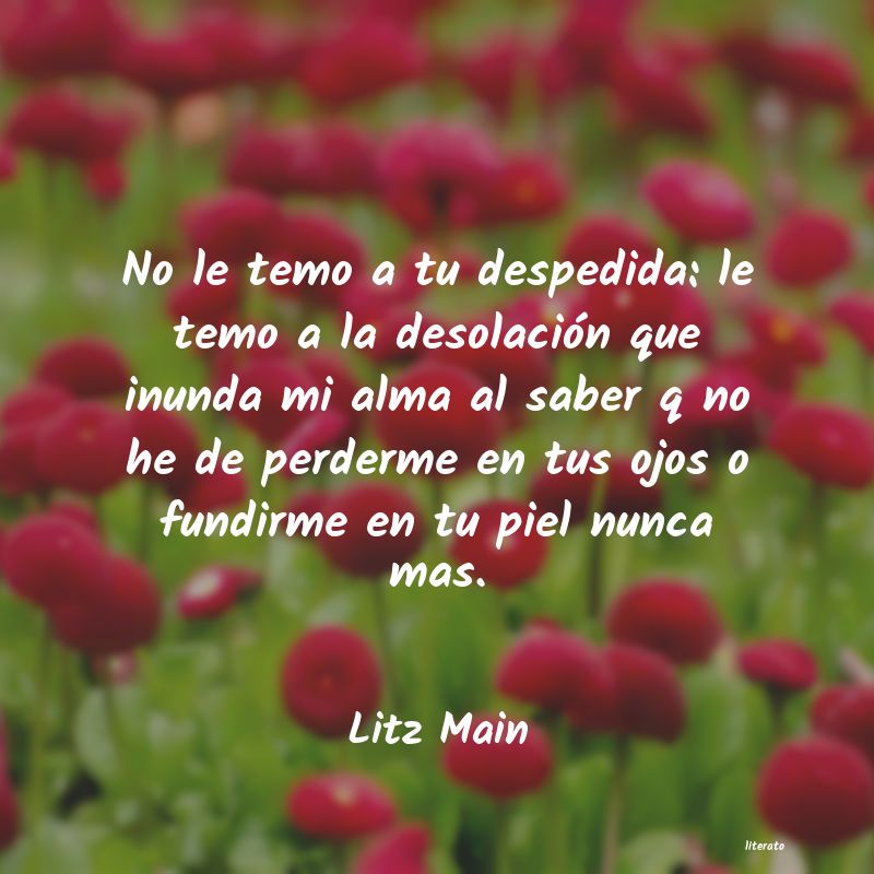 Frases de Litz Main