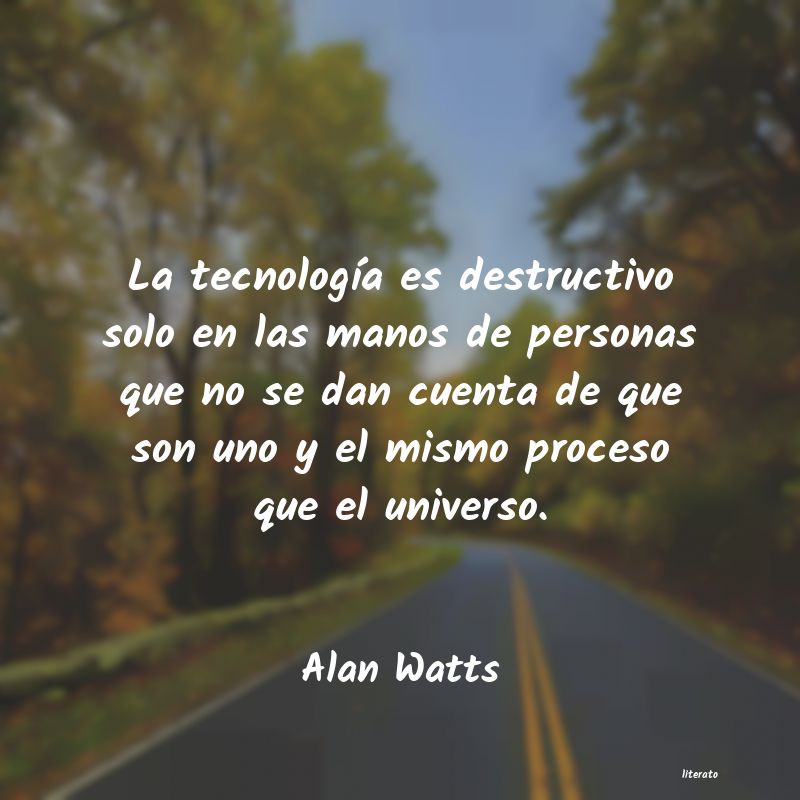 Frases de Alan Watts