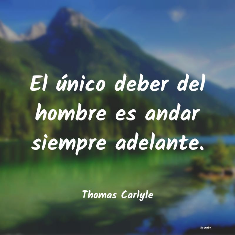 Frases de Thomas Carlyle