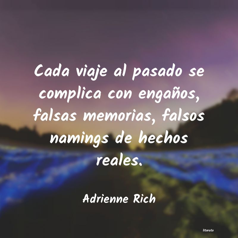 Frases de Adrienne Rich