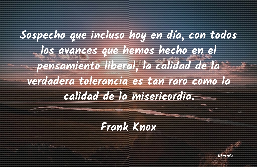 frases de Frank Knox