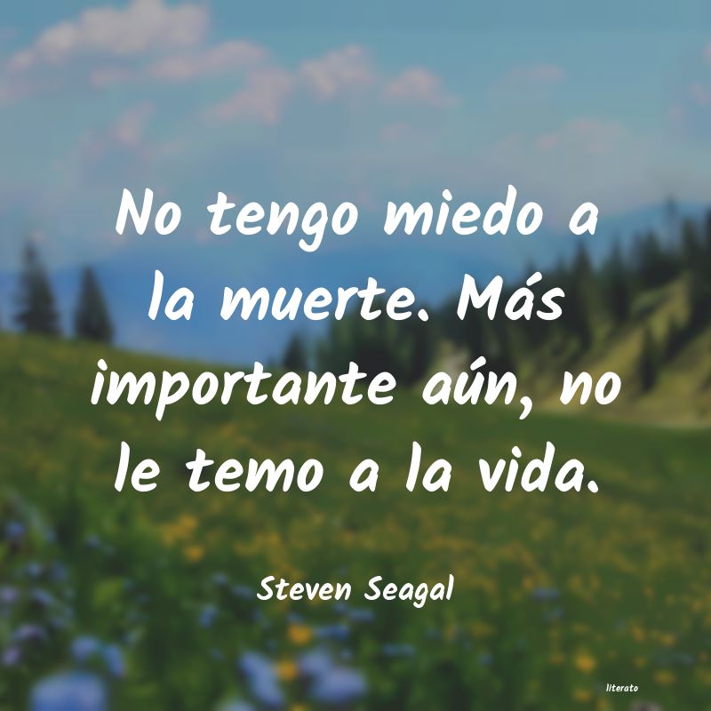 frases de Steven Seagal
