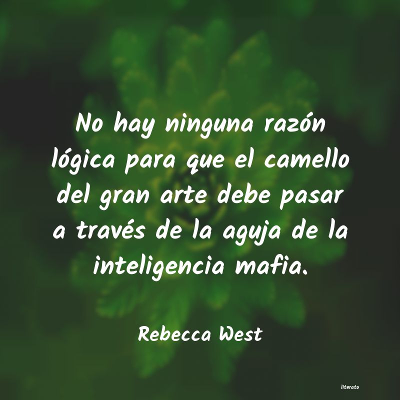 frases de Rebecca West