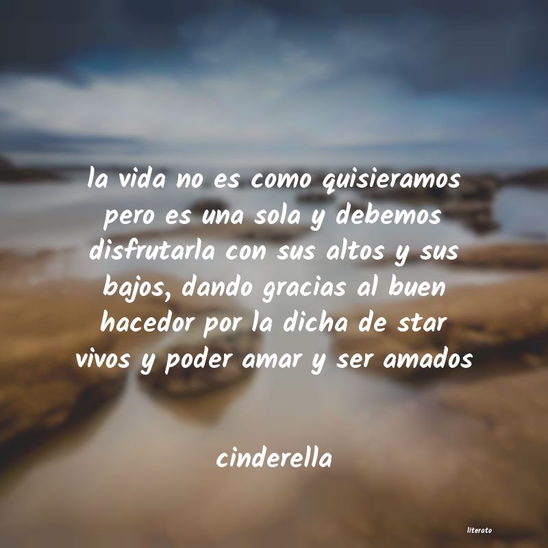 Frases de cinderella