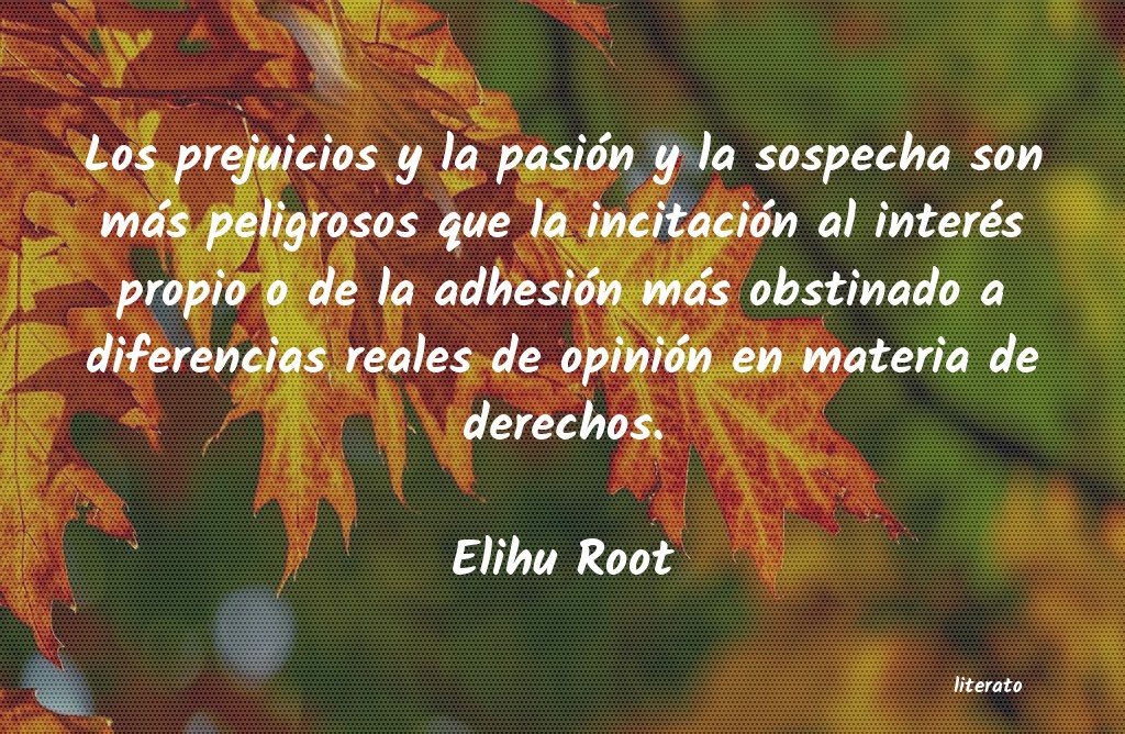 frases de Elihu Root
