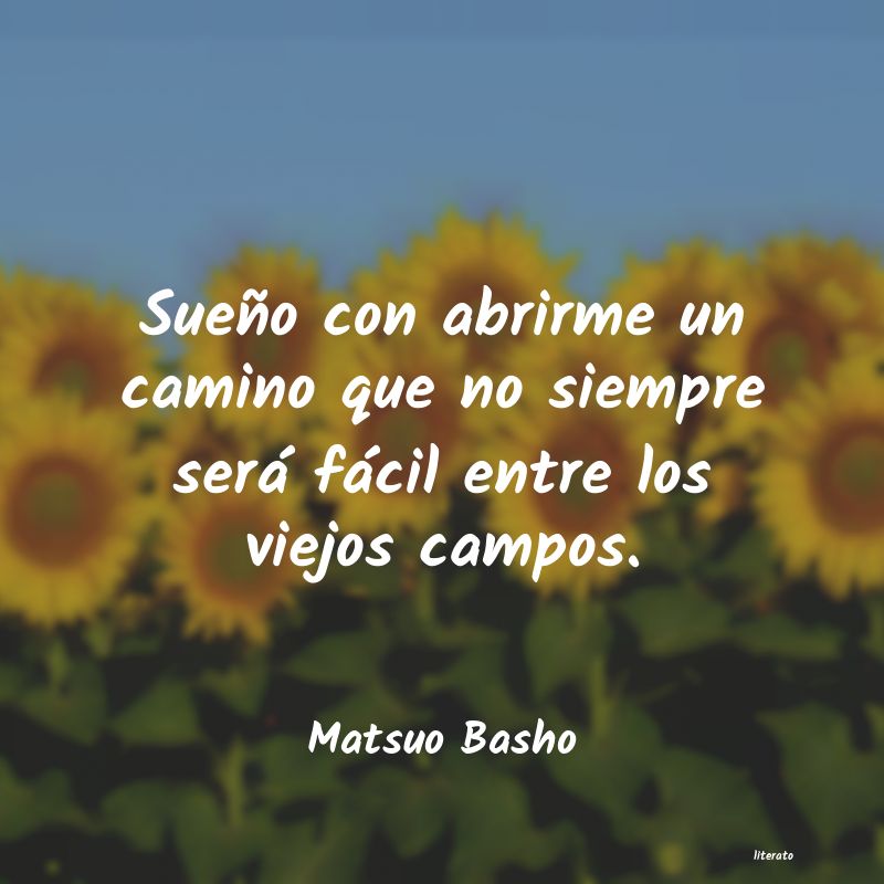 Frases de Matsuo Basho