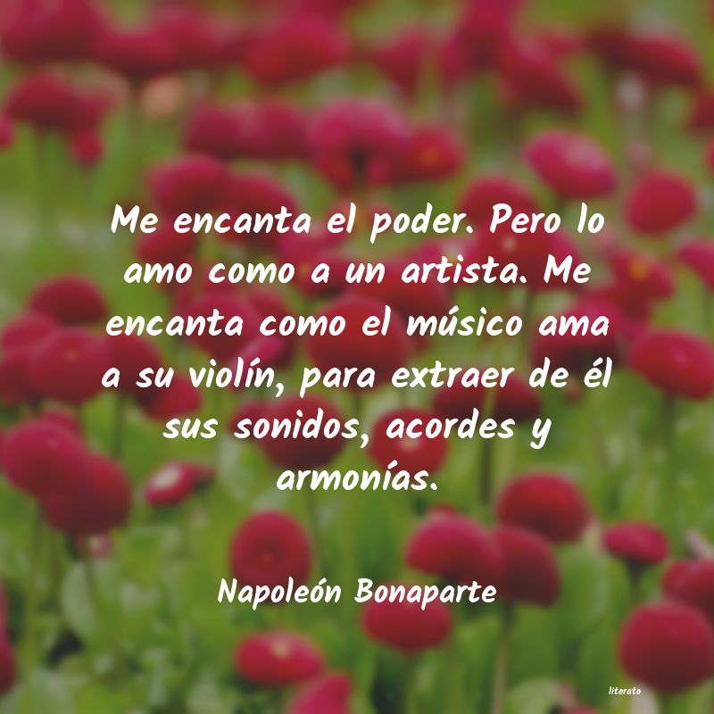 frases de Napoleón Bonaparte