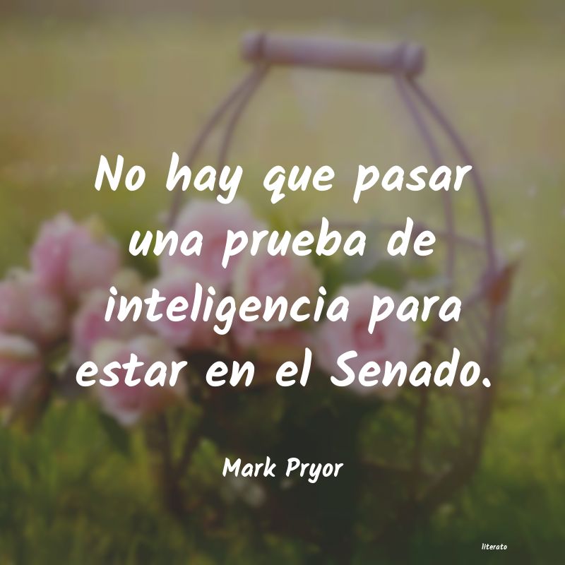 frases de Mark Pryor