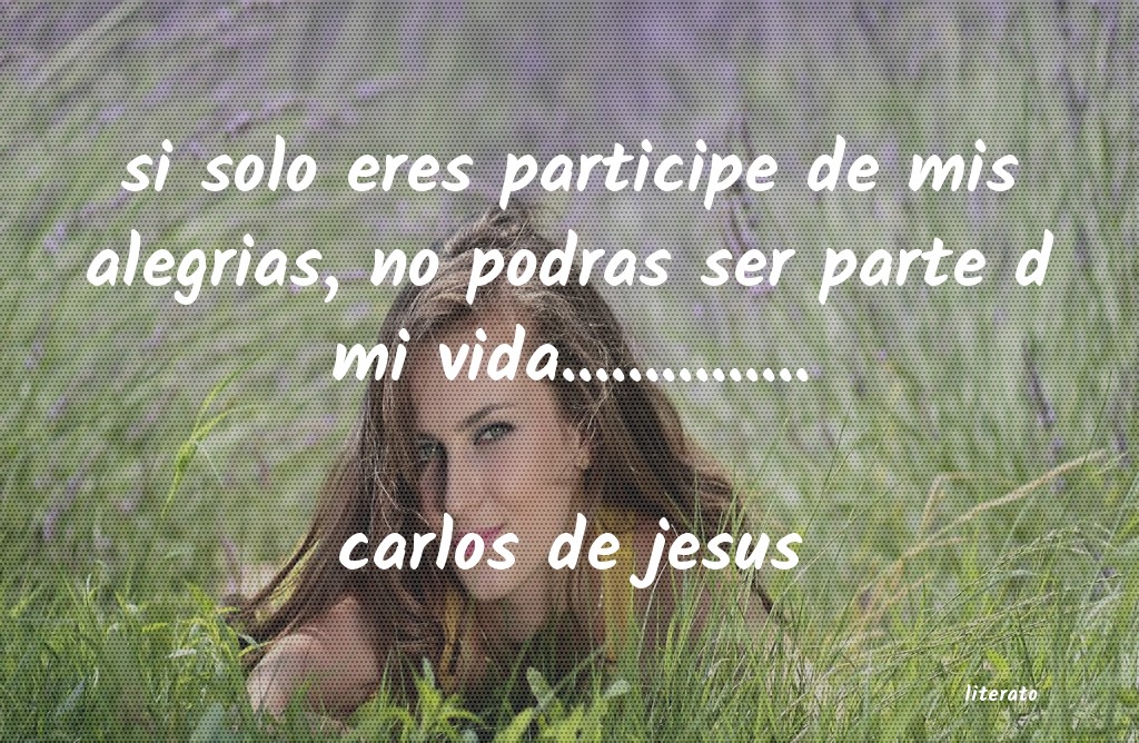 frases de carlos de jesus