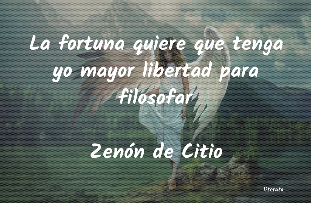 frases de Zenón de Citio