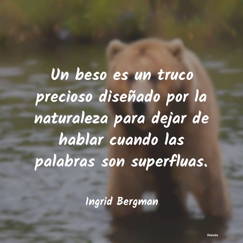 Frases de Ingrid Bergman