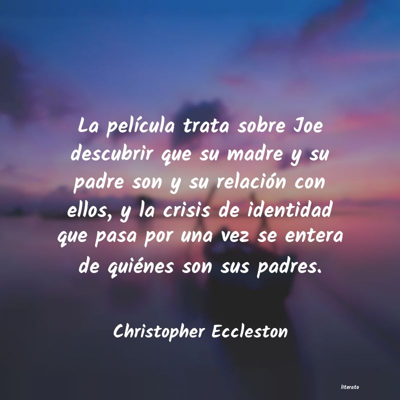 frases de Christopher Eccleston